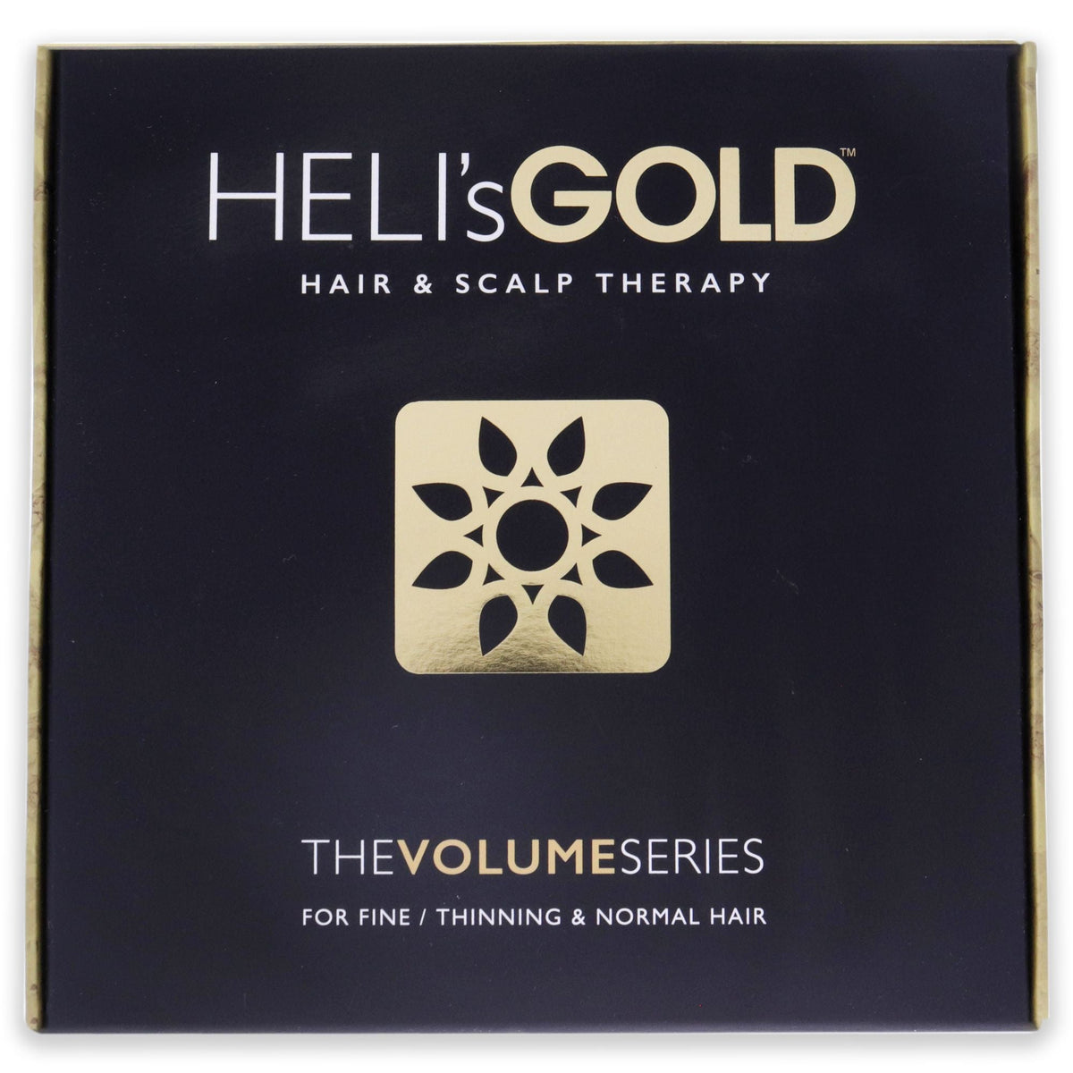 Kit de Viaje Serie Volumen de Helis Gold para Unisex - Acondicionador Ligero de 3.3oz, Champú Voluminizador de 3.3oz, Revitalizador para Cuero Cabelludo y Cabello Antídoto de 1.7oz