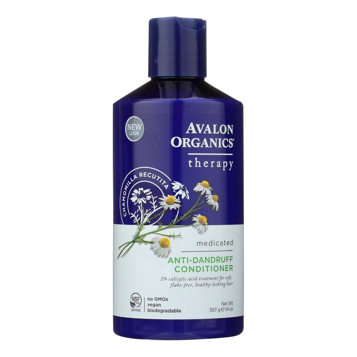 Acondicionador Avalon Active Organics - Anticaspa - 14 oz