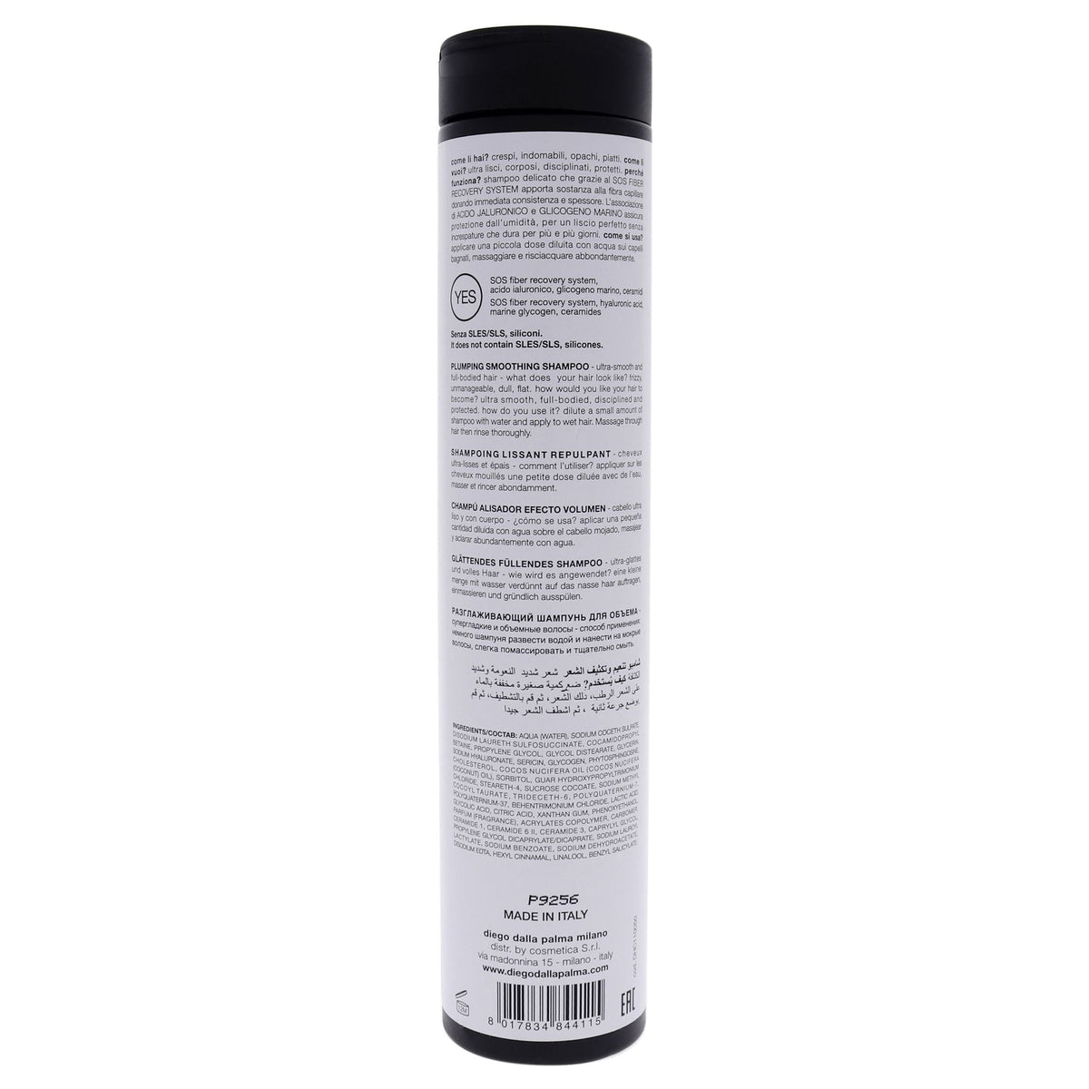 Champú voluminizador y suavizante de Diego Dalla Palma para Unisex - Champú de 8.5 oz