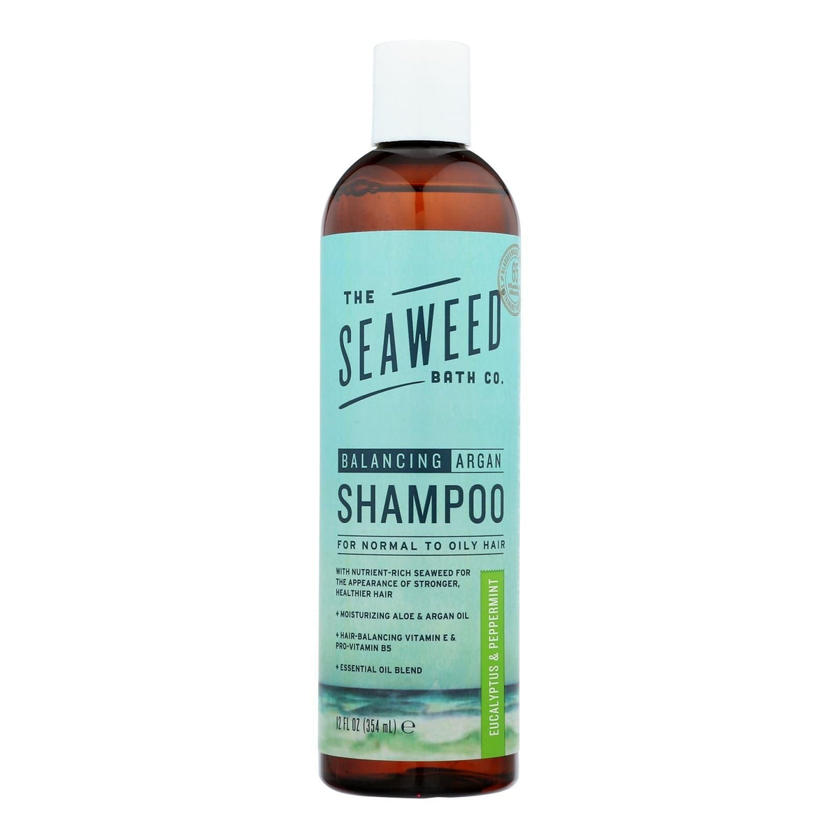 The Seaweed Bath Co Champú - Equilibrante - Eucalipto - Pimienta - 355 ml