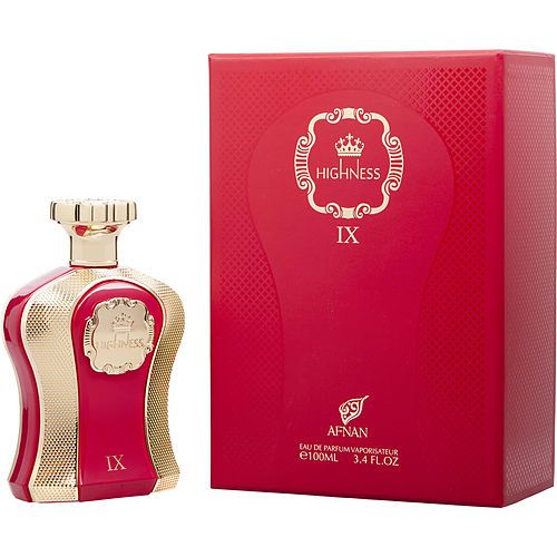 AFNAN HIGHNESS IX MAROON por Afnan Perfumes EAU DE PARFUM SPRAY 3.4 OZ