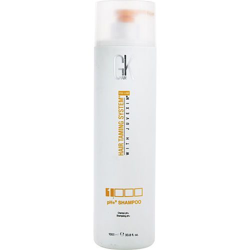 GK HAIR de GK HAIR PRO LINE SISTEMA ALISADOR PARA EL CABELLO CON JUVEXIN PH+ CHAMPÚ 33.8 OZ