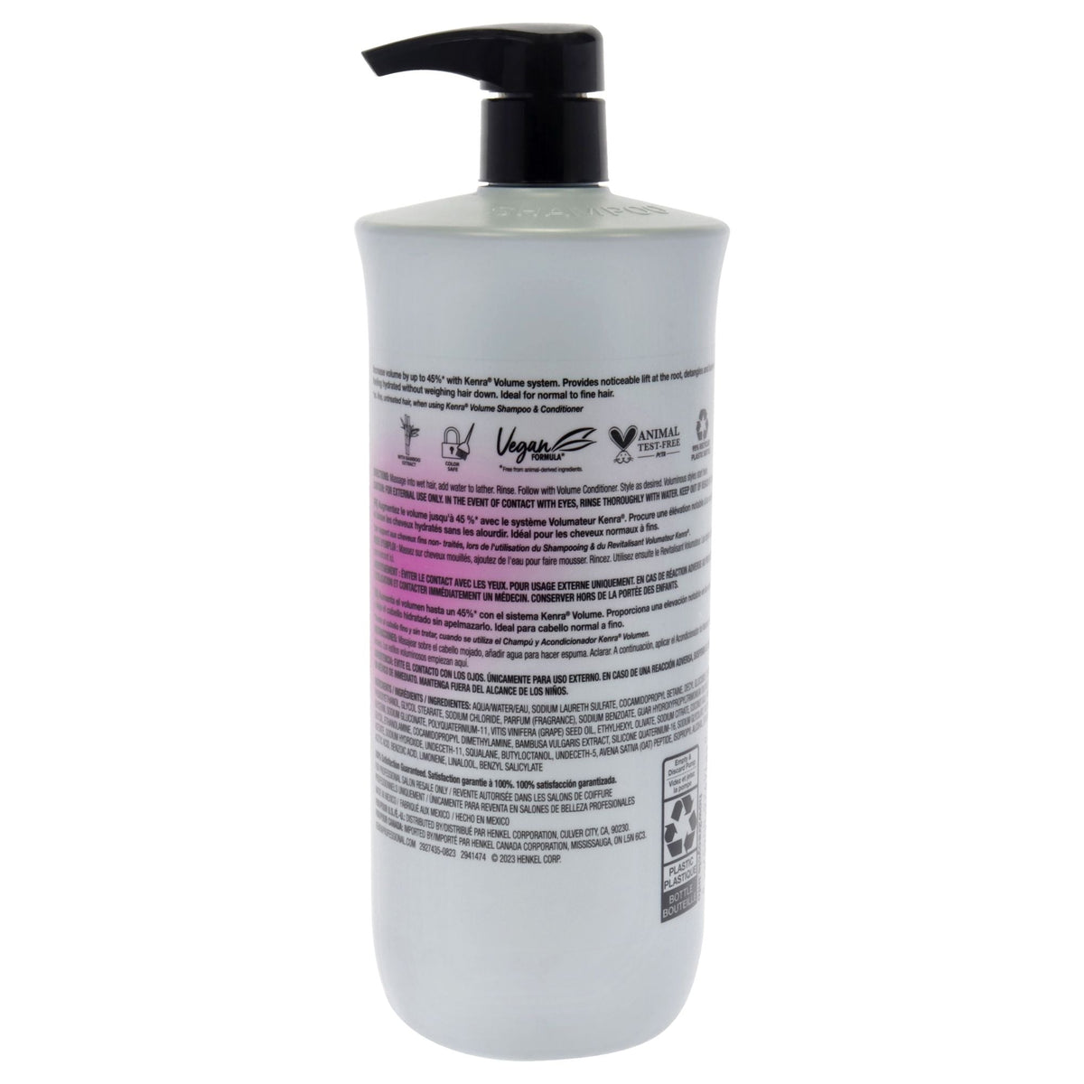 Champú Voluminizador de Kenra para Unisex - Champú de 33.8 oz