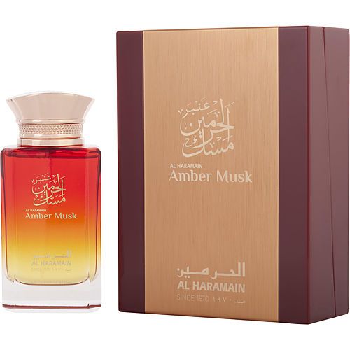 AL HARAMAIN AMBER MUSK de Al Haramain EAU DE PARFUM SPRAY 3.4 OZ (VERSIÓN ÁRABE)