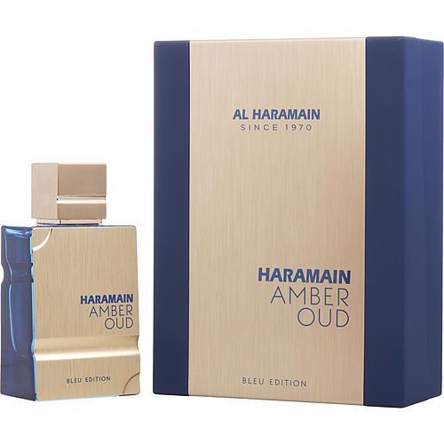 AL HARAMAIN AMBER OUD de Al Haramain EAU DE PARFUM SPRAY 2 OZ (EDICIÓN AZUL)