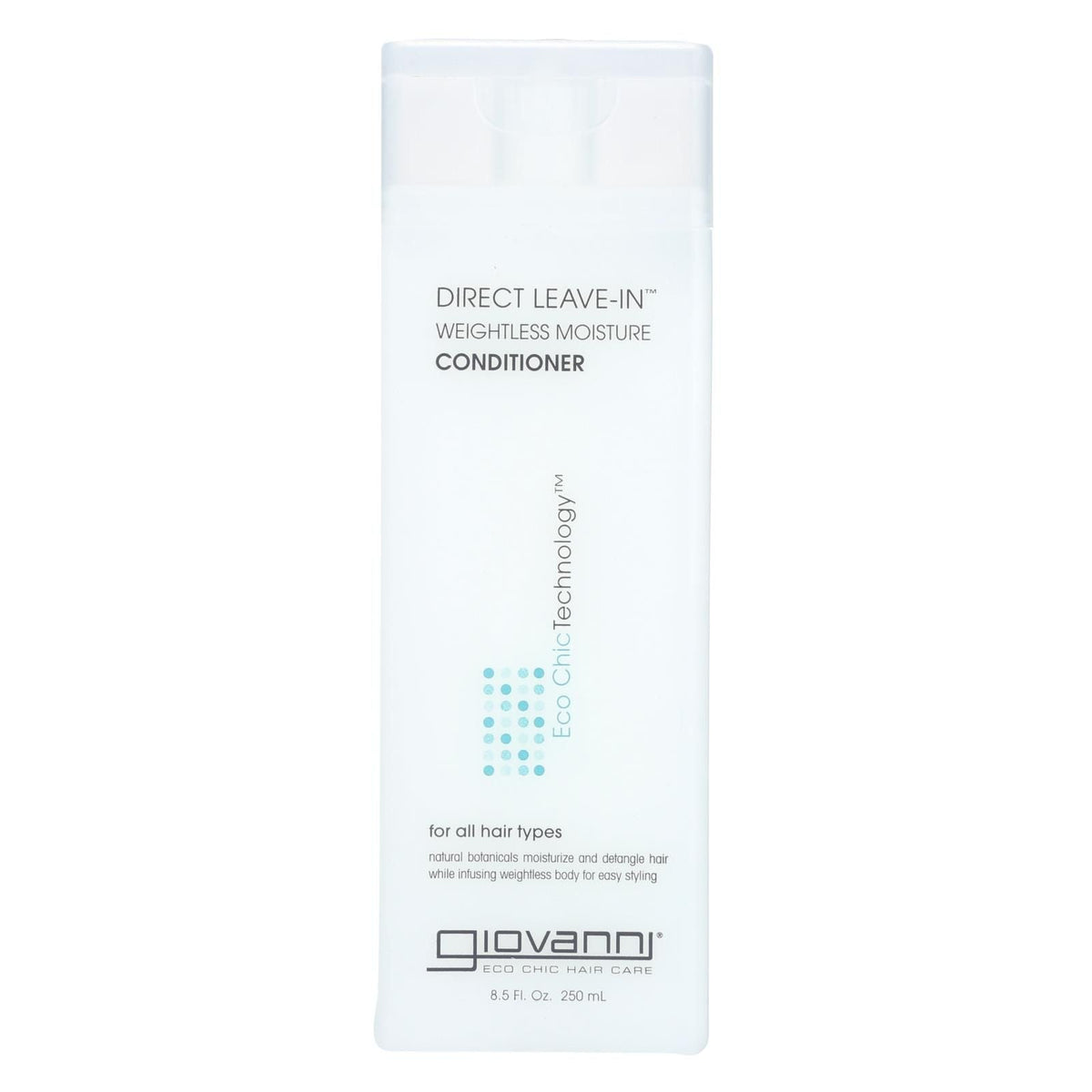 Acondicionador sin enjuague Giovanni - 8.5 oz líq.