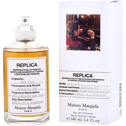 REPLICA JAZZ CLUB de Maison Margiela EDT SPRAY RECARGABLE 3.4 OZ