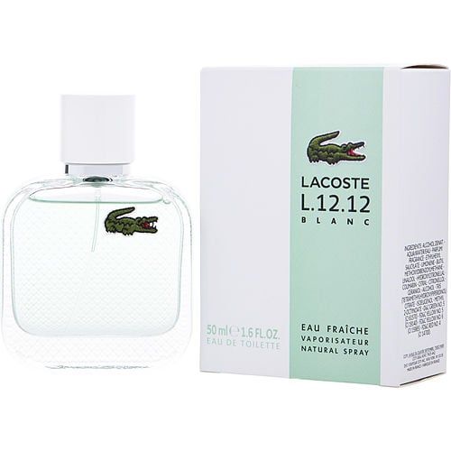 LACOSTE L.12.12 BLANC EAU FRAICHE de Lacoste EDT SPRAY 1.7 OZ