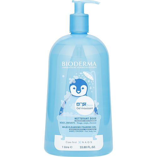 Bioderma de Bioderma ABCDerm Gel espumoso limpiador suave --1000ml/33.8oz