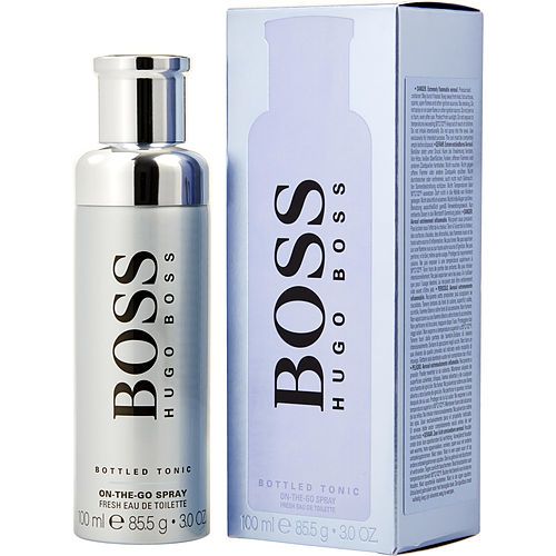 BOSS BOTTLED TONIC de Hugo Boss ON THE GO FRESH EDT SPRAY 3 OZ