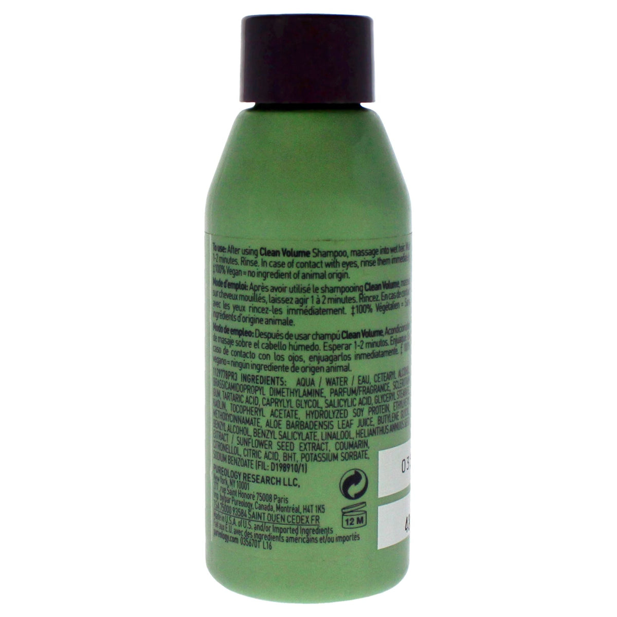 Acondicionador Clean Volume de Pureology para Unisex - Acondicionador de 1.7 oz