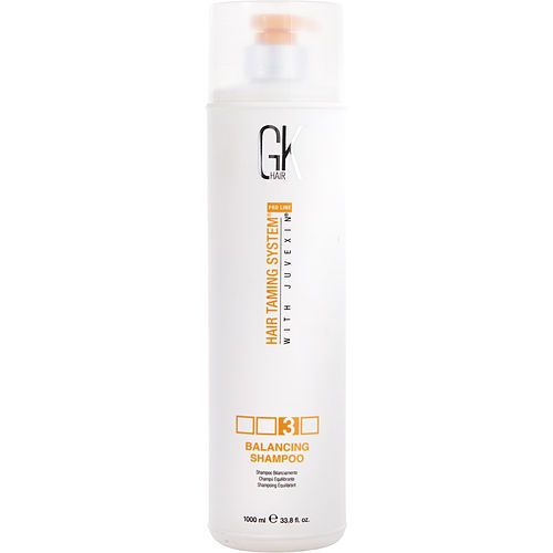 GK HAIR by GK HAIR PRO LINE SISTEMA ALISADOR PARA EL CABELLO CON CHAMPÚ EQUILIBRANTE CON JUVEXIN 33.8 OZ