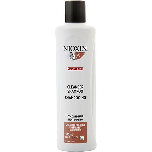 NIOXIN by Nioxin SISTEMA 3 LIMPIADOR PARA CABELLO FINO QUÍMICAMENTE TRATADO, DE NORMAL A FALTANTE DE VOLUMEN 10.1 OZ