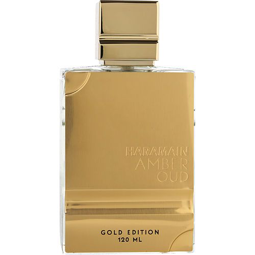 AL HARAMAIN AMBER OUD de Al Haramain EAU DE PARFUM SPRAY 4 OZ (EDICIÓN DORADA) *TESTER