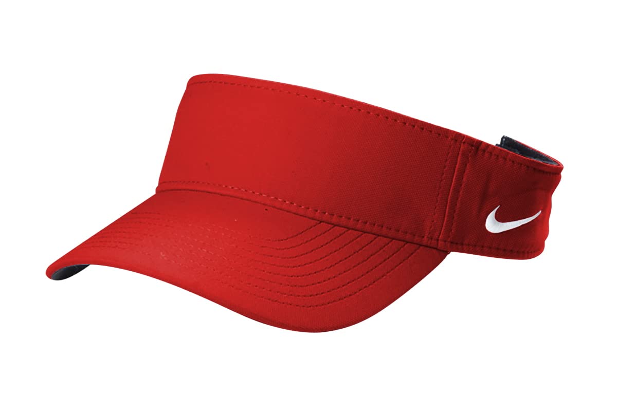 Gorra Nike TM Dry Visor V2 (Rojo universitario/Blanco)