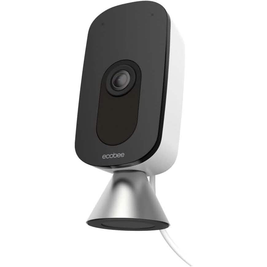 Cámara de seguridad ecobee 1080p para interiores con WiFi (reacondicionada)