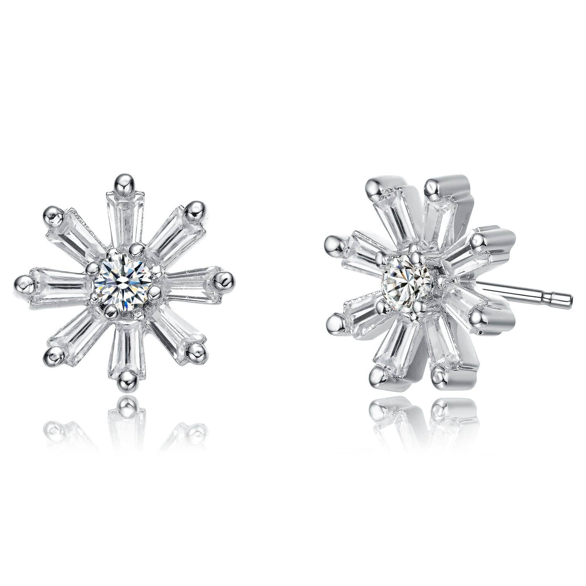 Aretes Elegantes de Flores