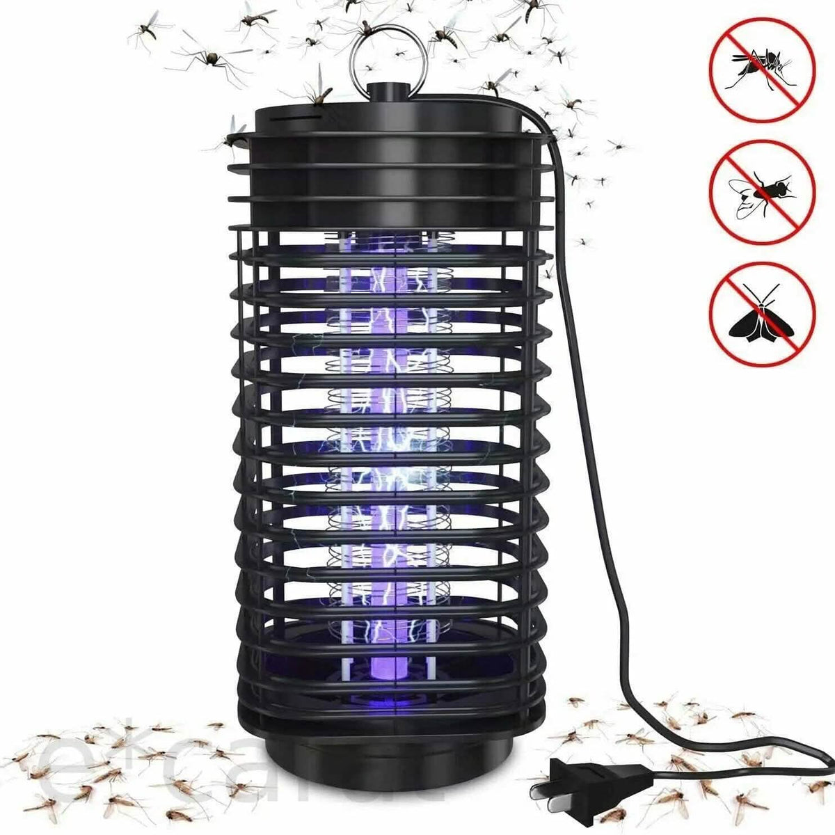 Lámpara eléctrica LED antimosquitos, insectos, moscas, insectos, trampa para plagas