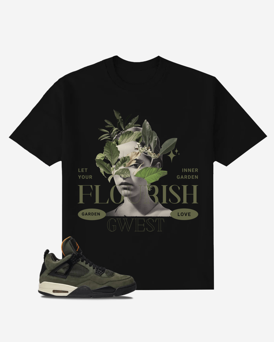 G West Flourish Oversized T-Shirt Mens