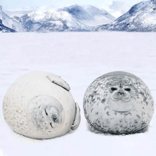 Almohada de Foca de Peluche Suave
