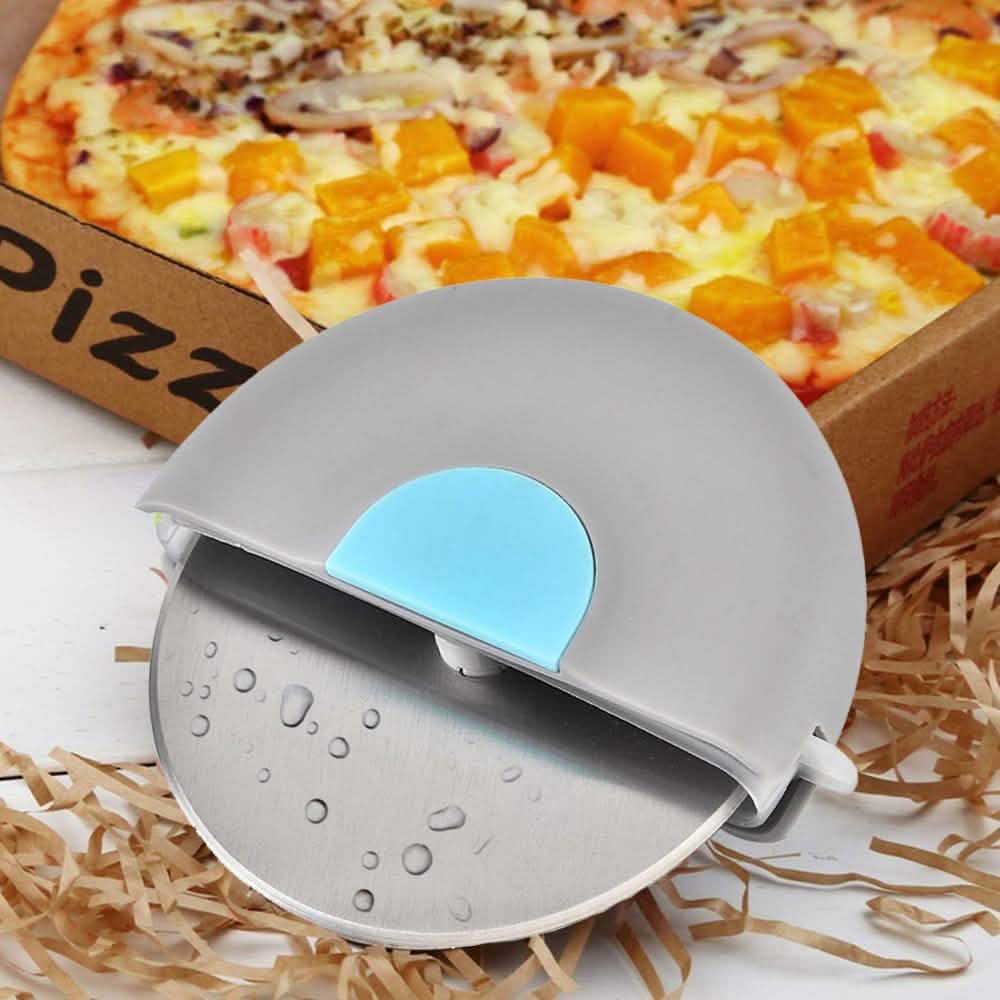 Cortador de pizza premium de acero inoxidable de grado alimenticio