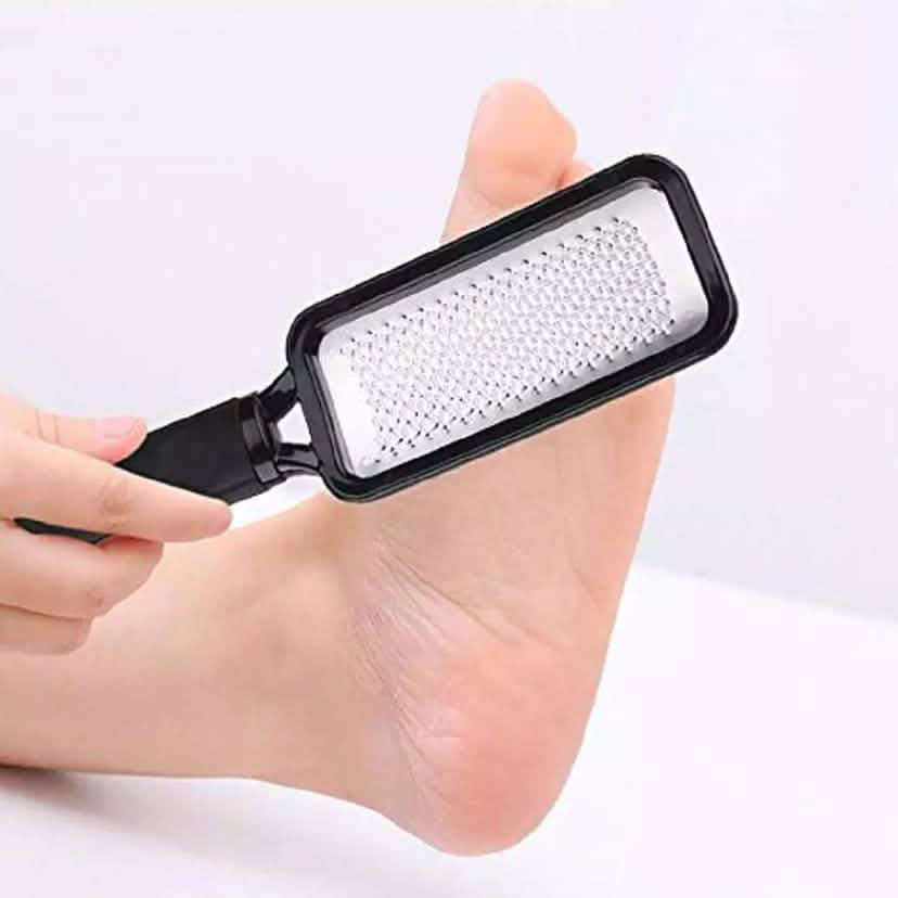 Raspador de pies para pedicura, removedor de callos, piel dura y muerta, cepillo microplano