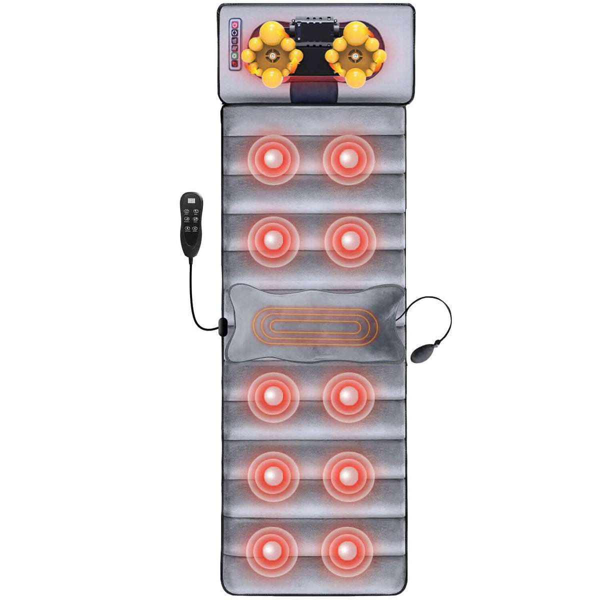 Colchoneta de masaje eléctrica de cuerpo completo