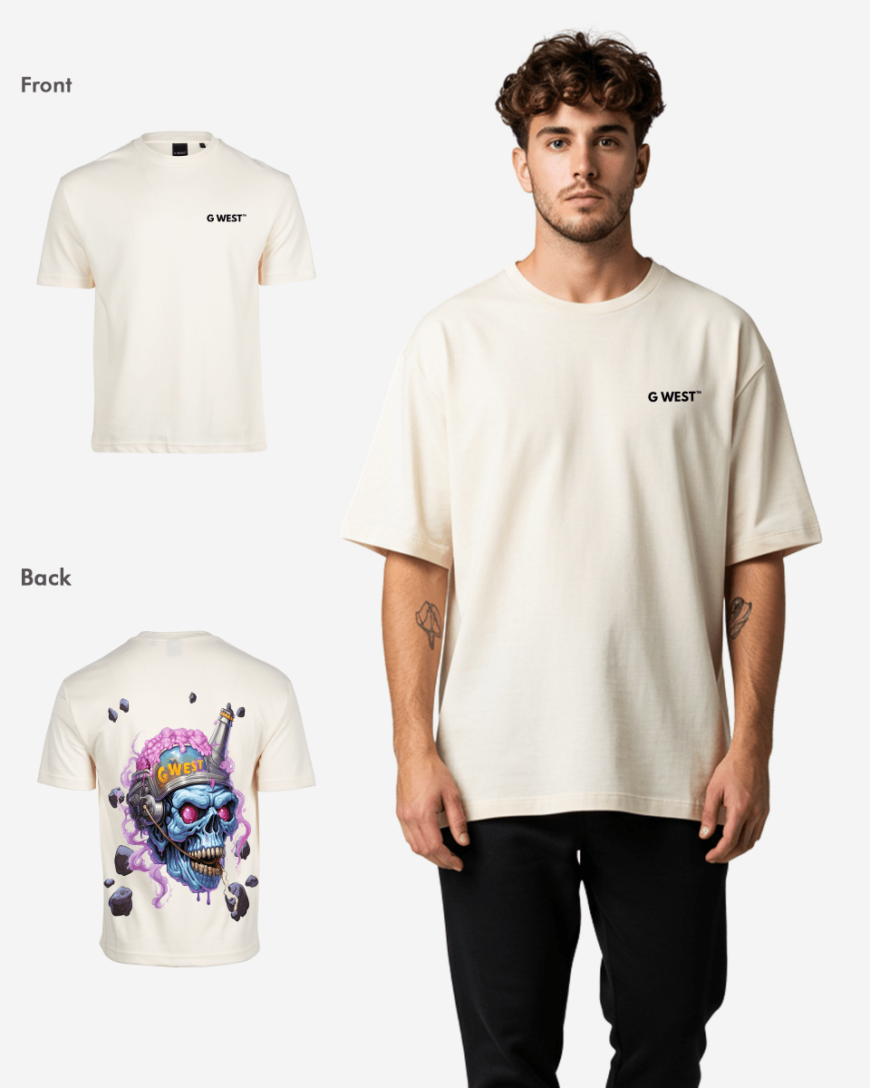 G West Beer Buddies Oversized T-Shirt Mens