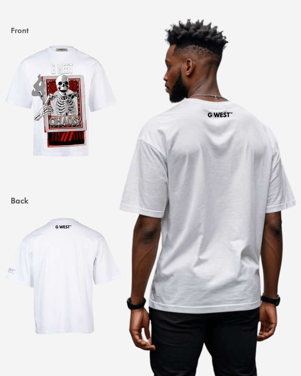 G WEST G CHAOS OVERSIZED T-Shirt Mens