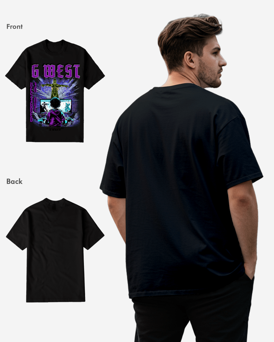 G West Game of G Purple T-Shirt Big and Tall Mens