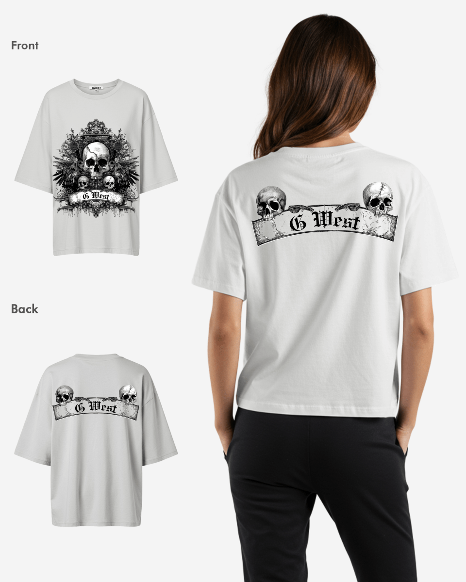 G West Womens Hell City Oversized Tee