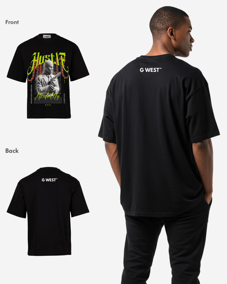 G WEST HUSTIF OVERSIZED T-Shirt Mens