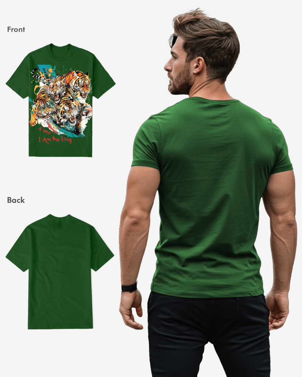 G West Mens I' Am The King Tee