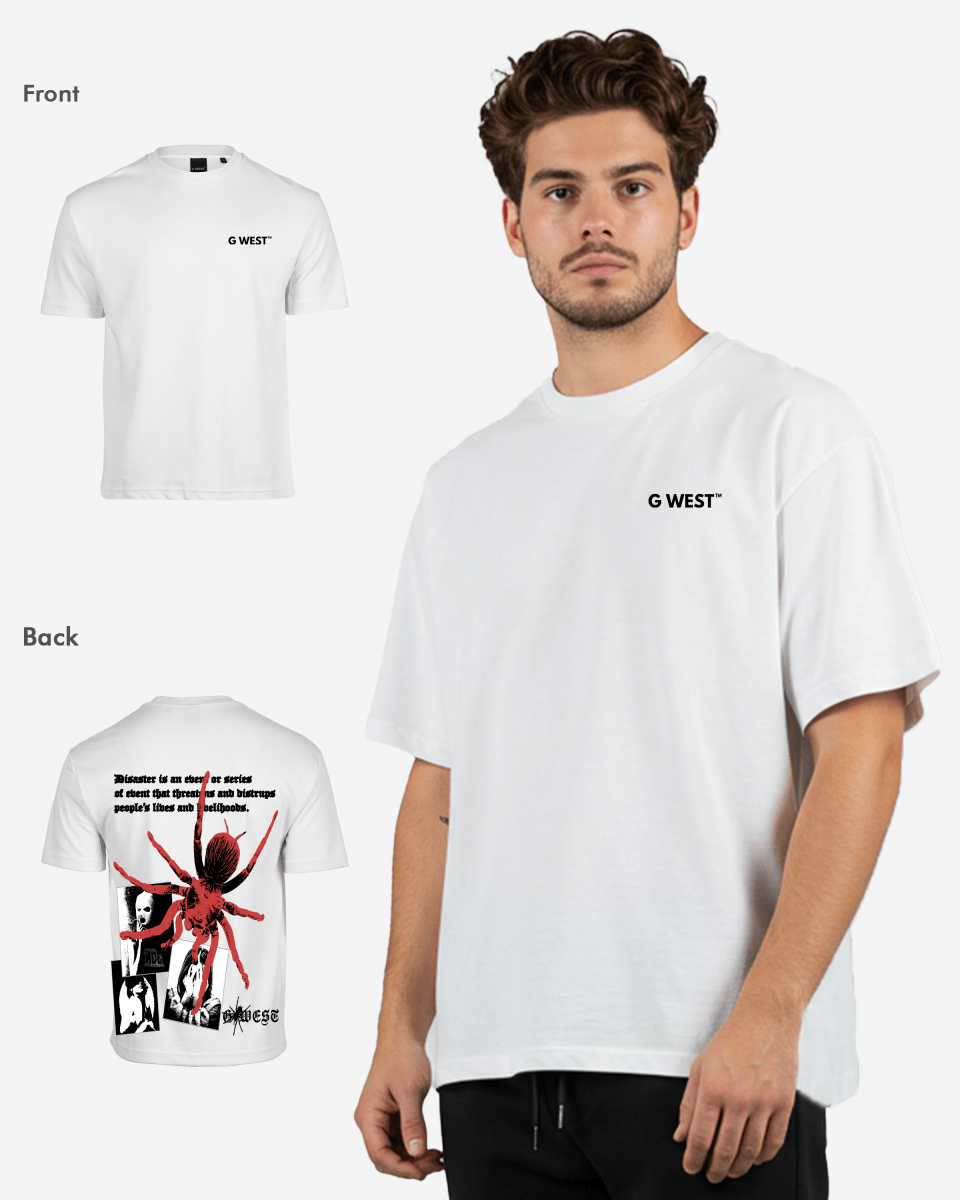 G West Mens Oversized Big Spider T-Shirt