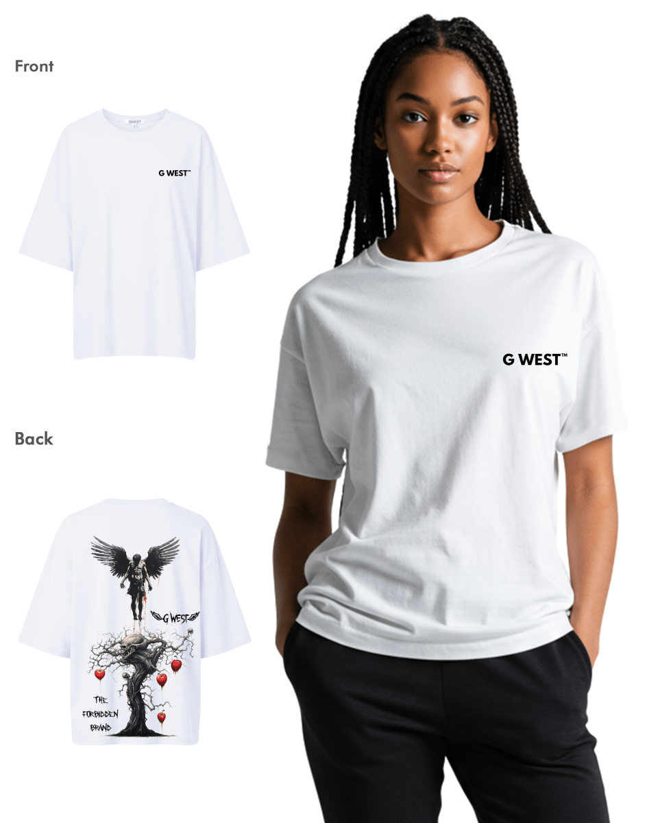 G West Womens Oversized Forbidden Brand Tee