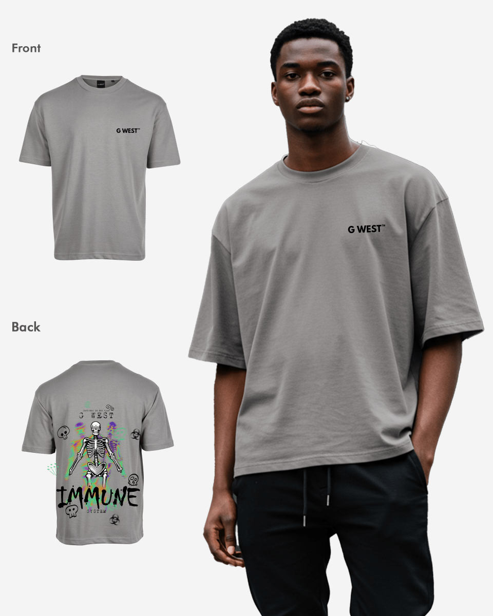 G West Oversized Immune T-Shirt Mens
