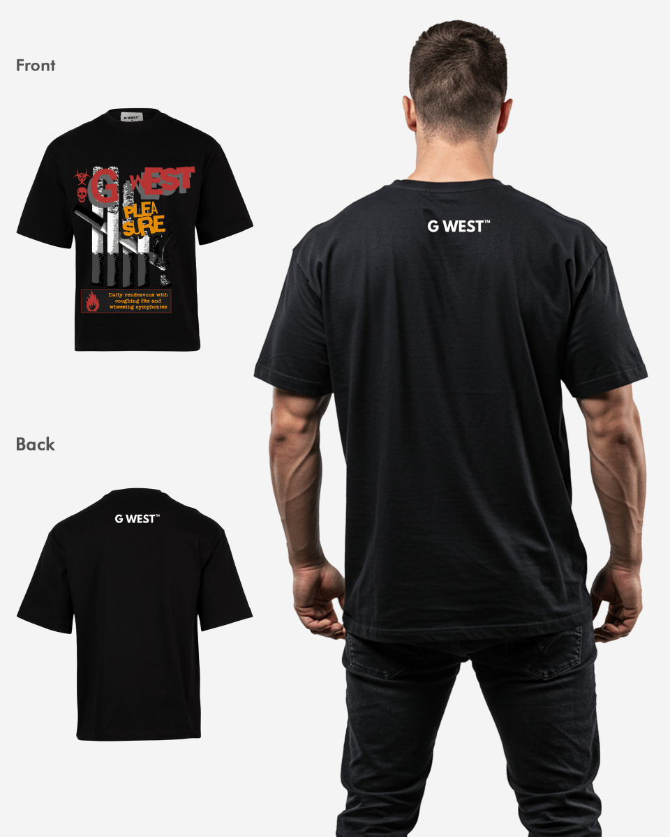 G WEST PLEASURE OVERSIZED T-Shirt Mens