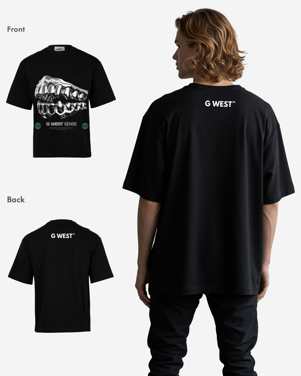 G WEST SENSE OVERSIZED T-Shirt Mens