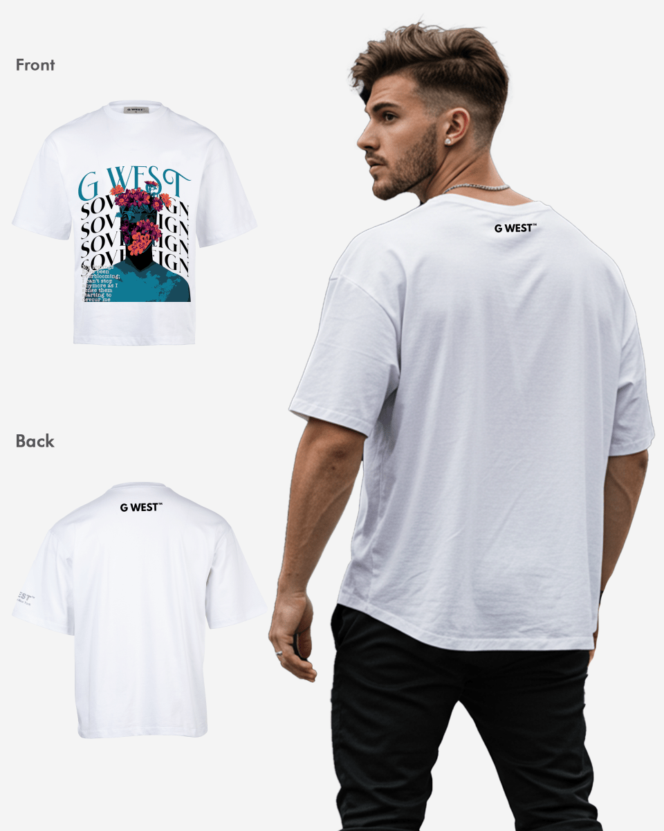 G WEST Sovereign OVERSIZED T-Shirt Mens