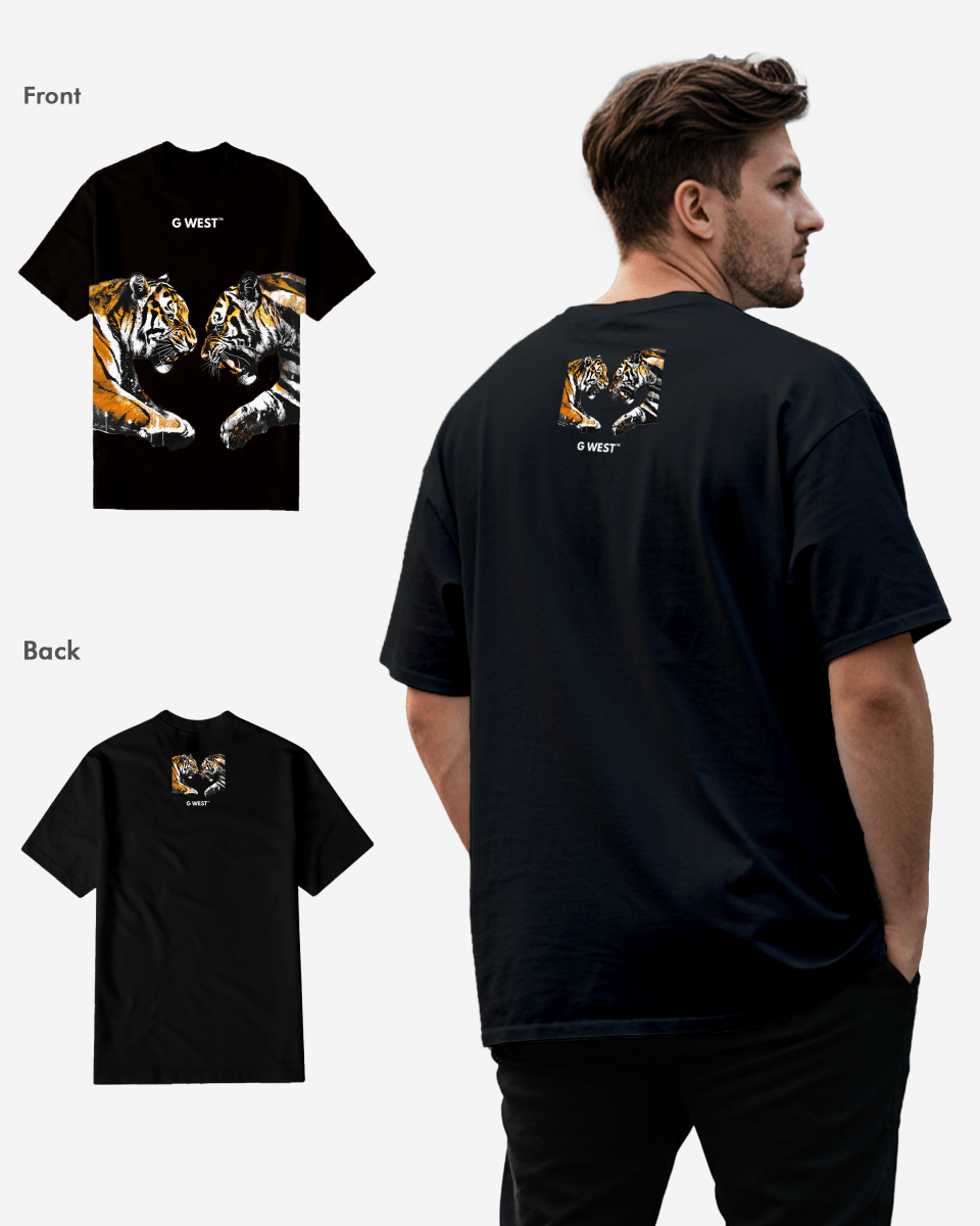 G WEST WILD THINGS T-Shirt Big and Tall Mens