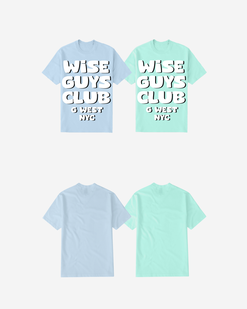 G West Mens Wise Guys Club Tee