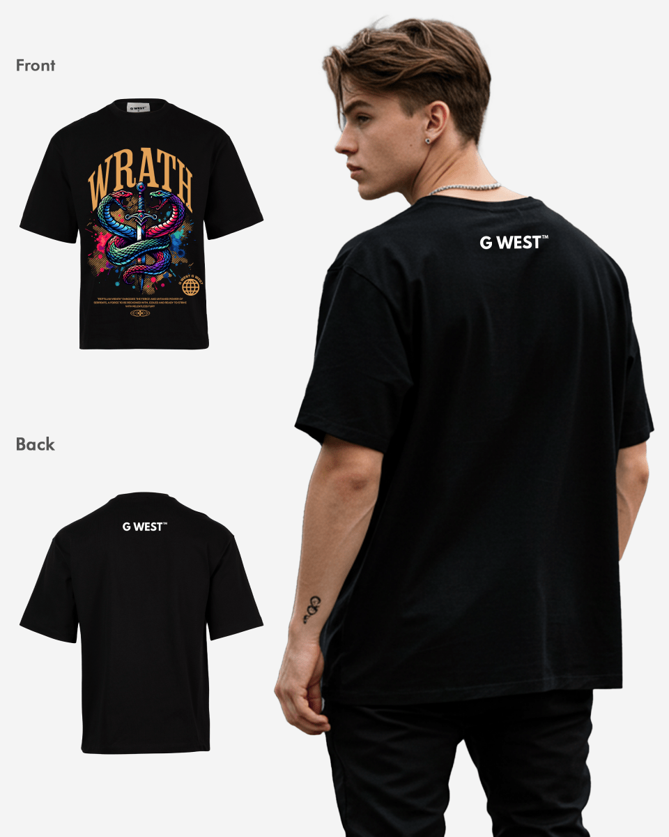 G WEST WRATH OVERSIZED T-Shirt Mens
