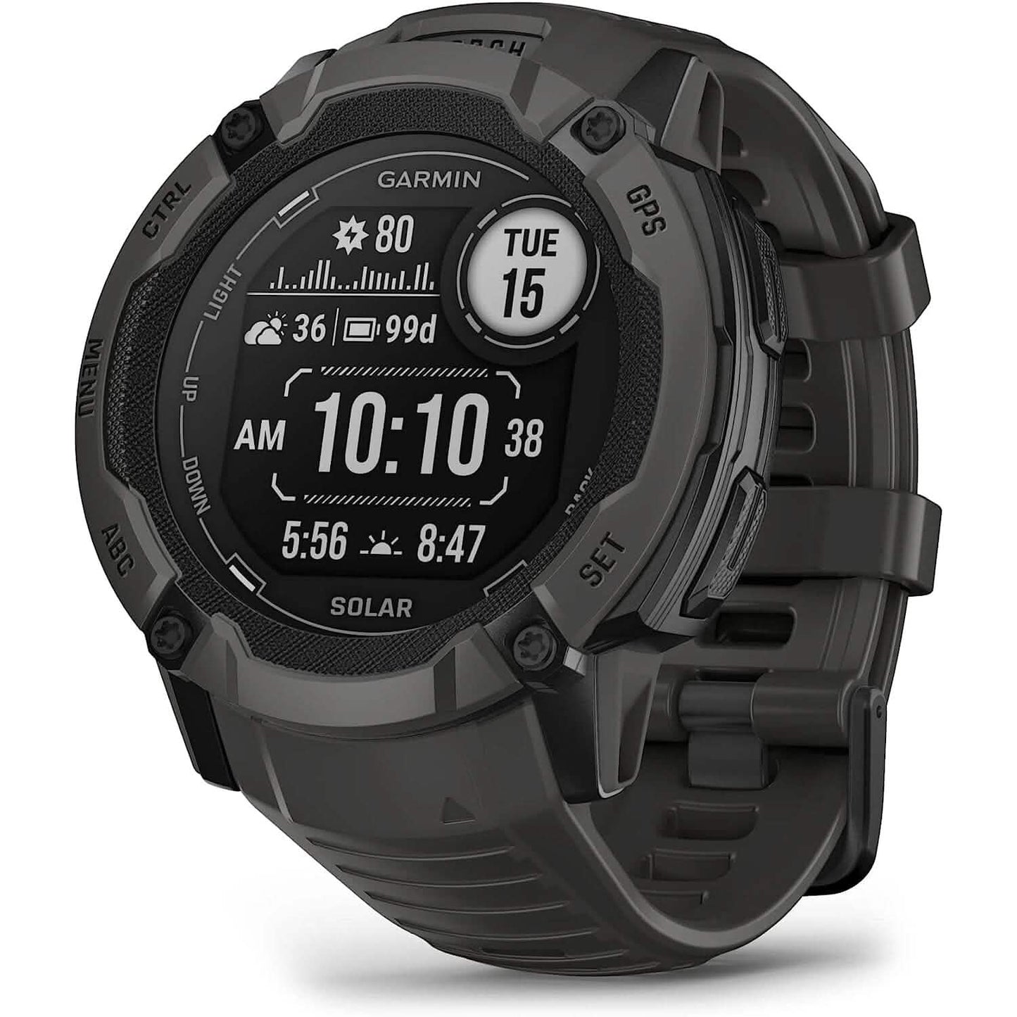 Reloj inteligente GPS resistente Garmin Instinct 2X Solar (reacondicionado)