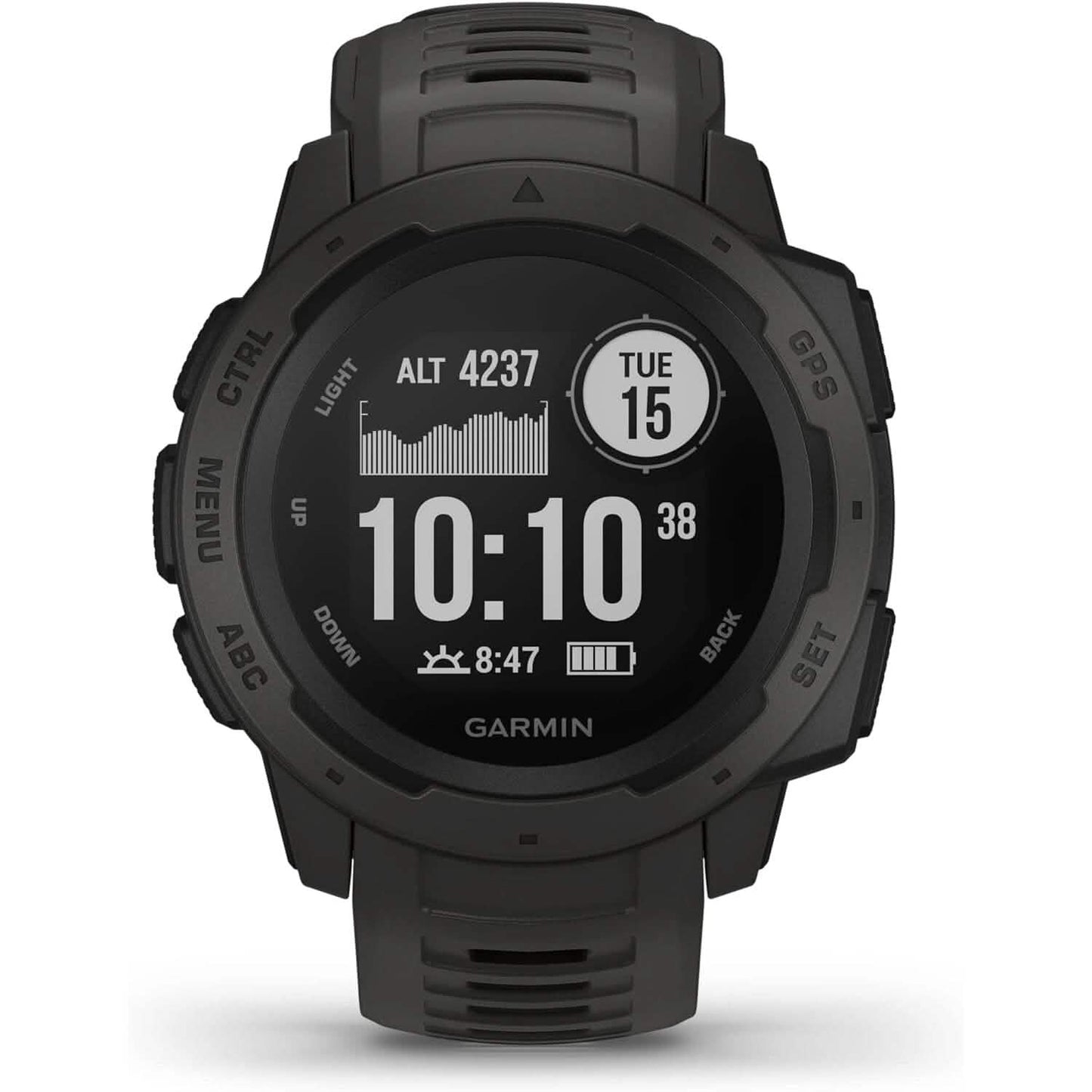 Garmin Instinct, reloj resistente para exteriores con GPS (restaurado)