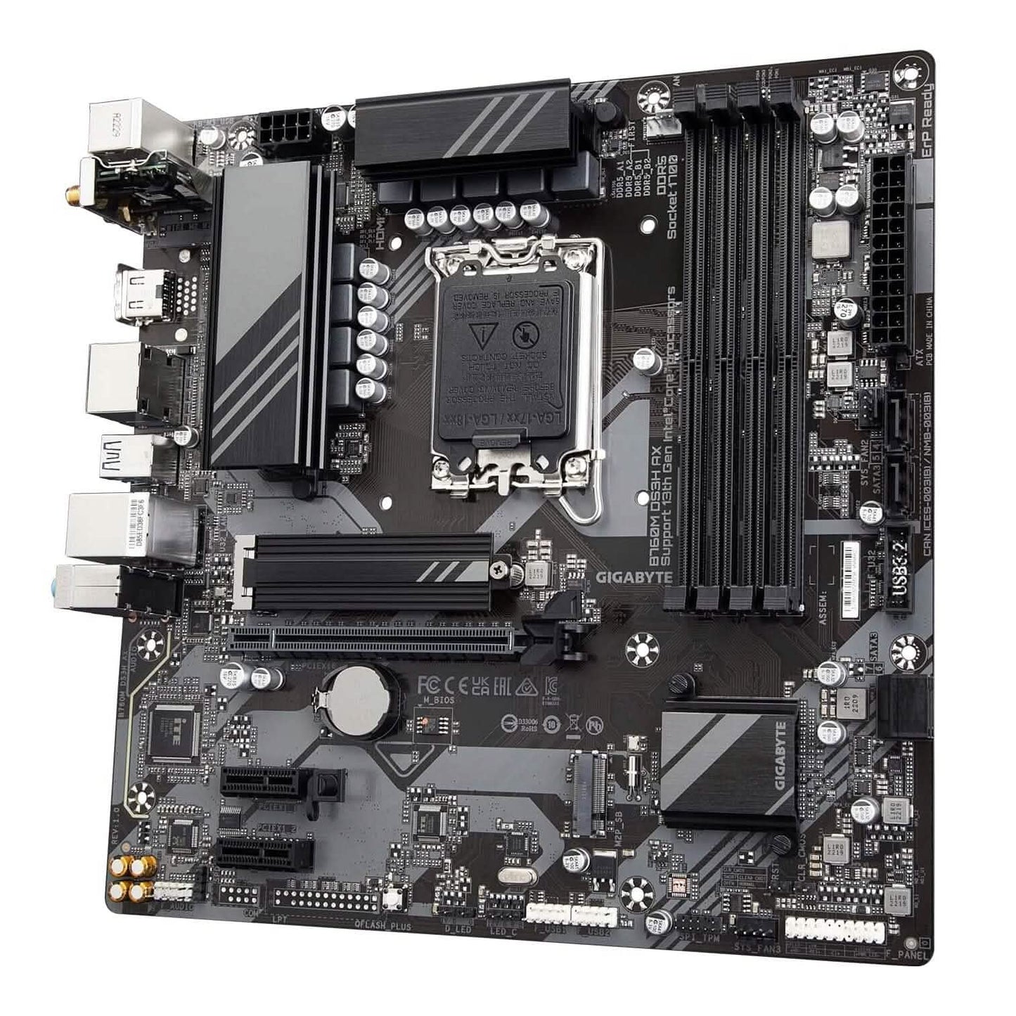 GIGABYTE B760M DS3H AX Motherboard (Refurbished)