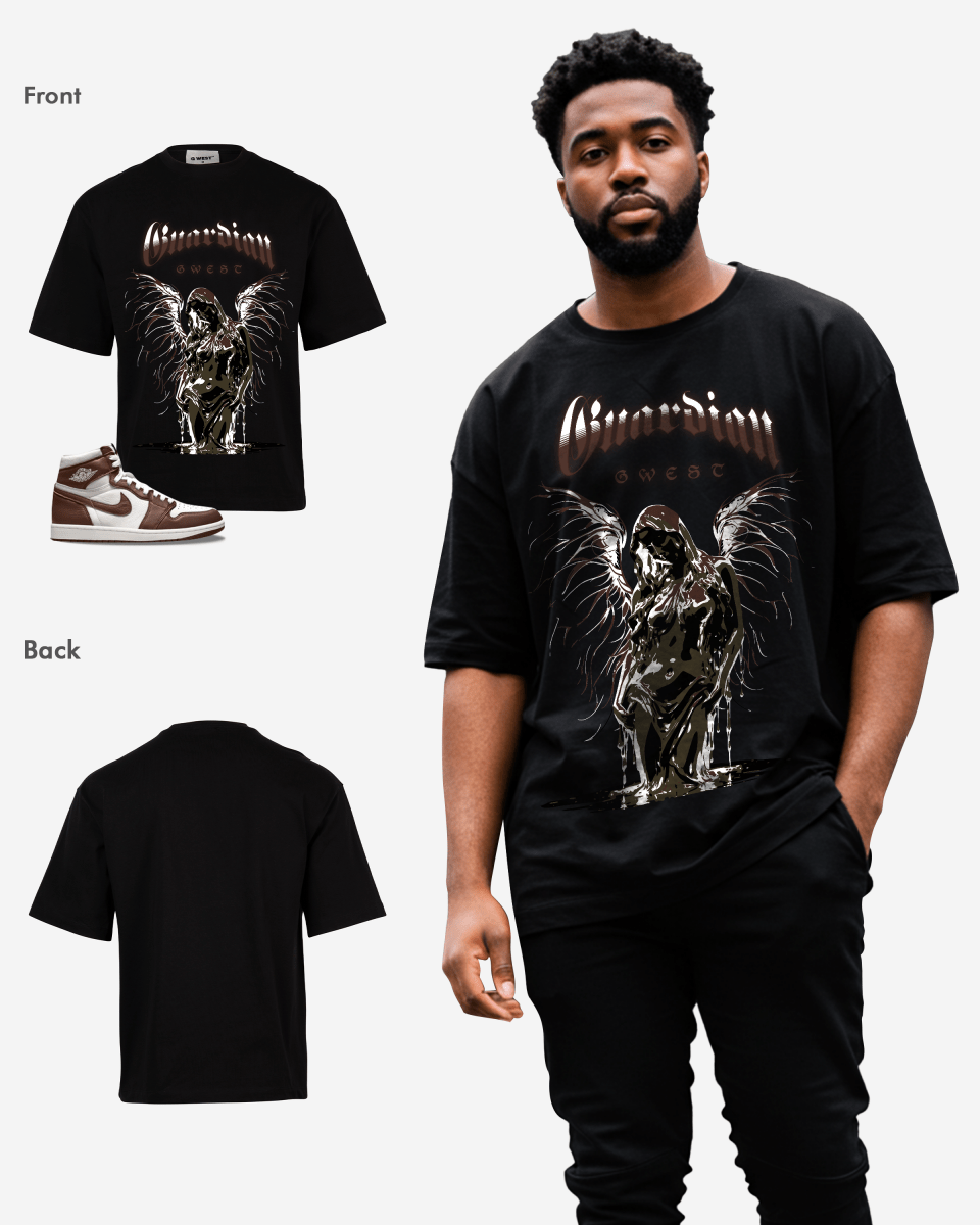 G West Guardian Angel Oversized T-Shirt Mens