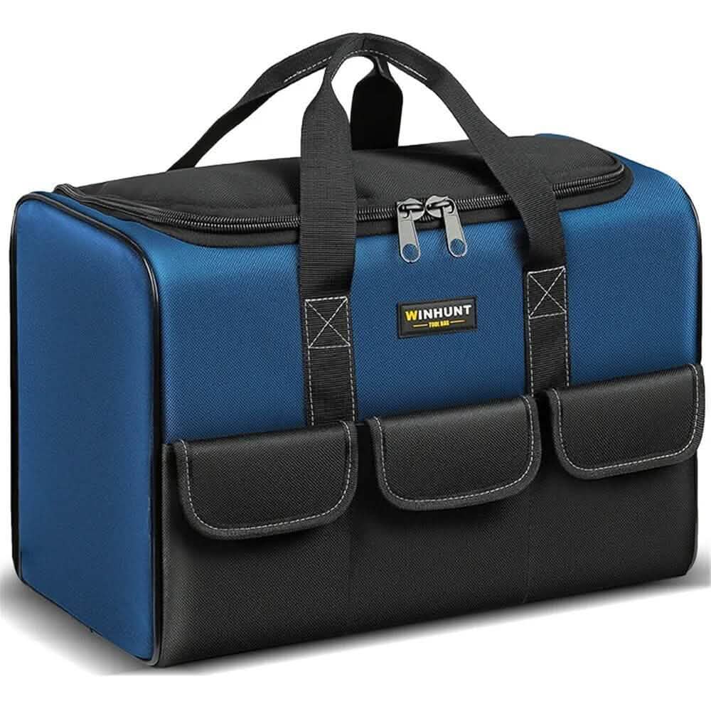Bolsa de herramientas de servicio pesado con boca ancha