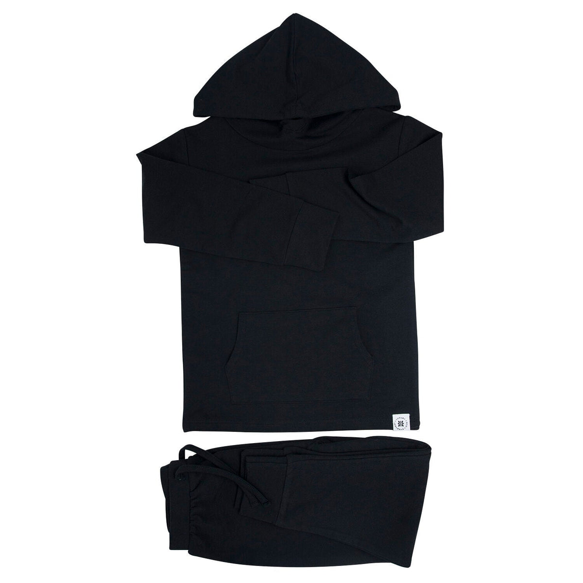 Conjunto jogger con capucha Blazing Black Comfort
