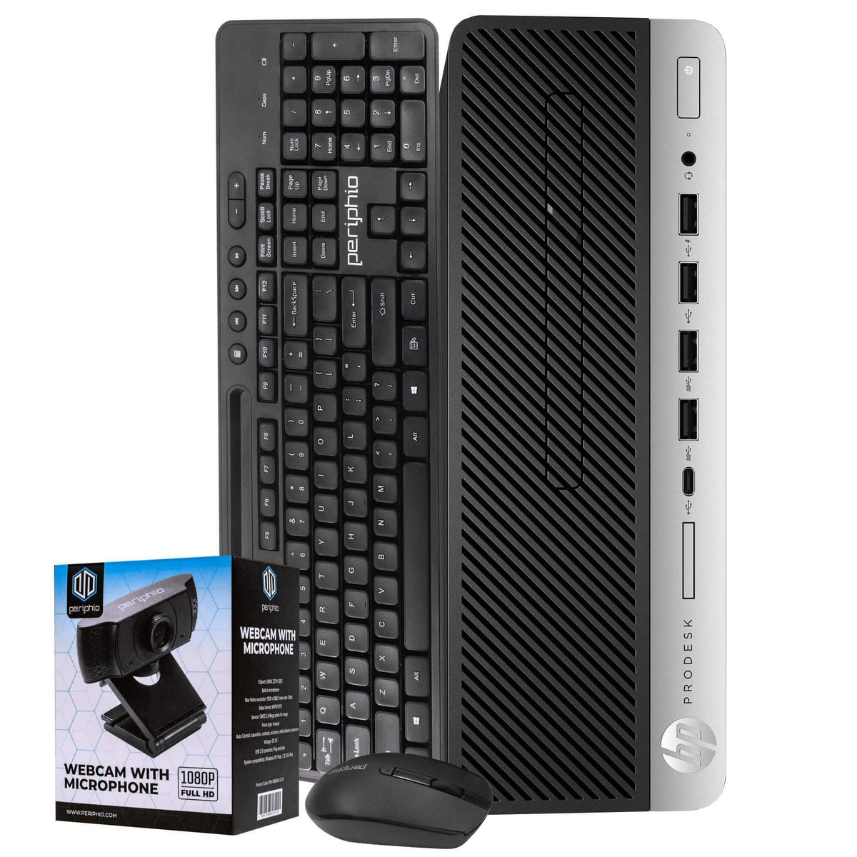 HP ProDesk 600G3 Computadora de escritorio PC (Reacondicionada)
