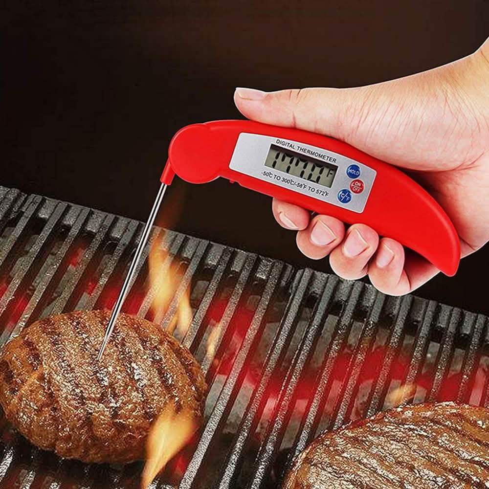 Sonda termómetro digital instantánea para carne para asar a la parrilla y cocinar